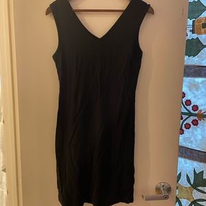 Simple black dress